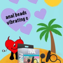 Anal beads con vibracion