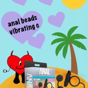 Anal beads con vibracion